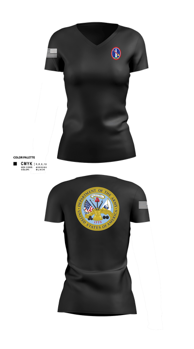 MDW 95441166 Women's Short Sleeve V-neck Shirt - 102