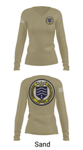 SAT DIVERS 69897095 Women's Long Sleeve V-neck Shirt - 92