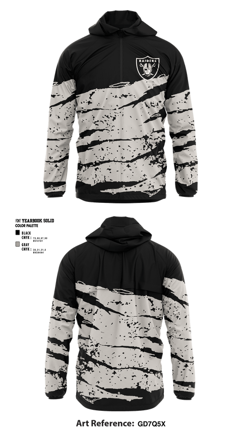 Windbreaker, Drexel Hill Raiders, Spirit Store, Teamtime, Team time, sublimation, custom sports apparel, team uniforms, spirit wear, spiritwear, sports uniforms, custom shirts, team store, custom team store, fundraiser sports, apparel fundraiser