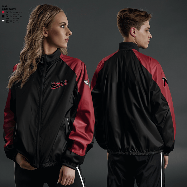 Windbreaker, NEMESISOCS 117th RTI, Softball, Teamtime, Team time, sublimation, custom sports apparel, team uniforms, spirit wear, spiritwear, sports uniforms, custom shirts, team store, custom team store, fundraiser sports, apparel fundraiser