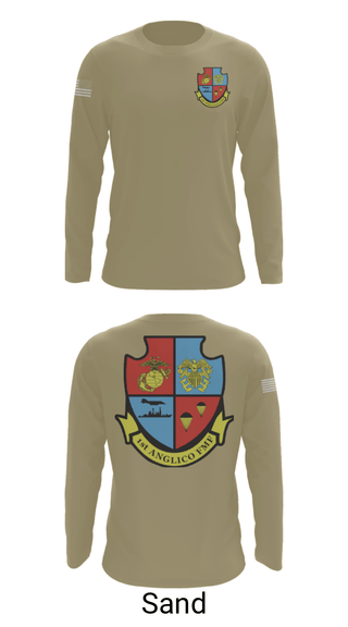 Long Sleeve Performance Shirt, 1st Anglico, , Teamtime, Team time, sublimation, custom sports apparel, team uniforms, spirit wear, spiritwear, sports uniforms, custom shirts, team store, custom team store, fundraiser sports, apparel fundraiser
