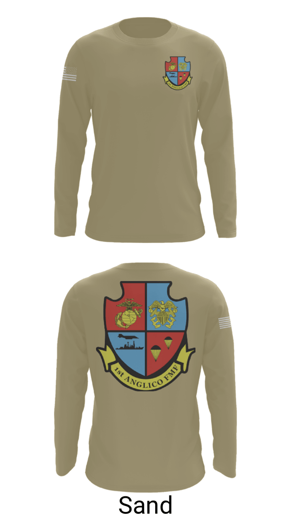 Long Sleeve Performance Shirt, 1st Anglico, , Teamtime, Team time, sublimation, custom sports apparel, team uniforms, spirit wear, spiritwear, sports uniforms, custom shirts, team store, custom team store, fundraiser sports, apparel fundraiser