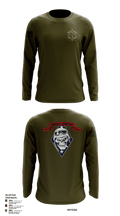 1st Batallion 4th Marines 58701376 Long Sleeve Performance Shirt - 1