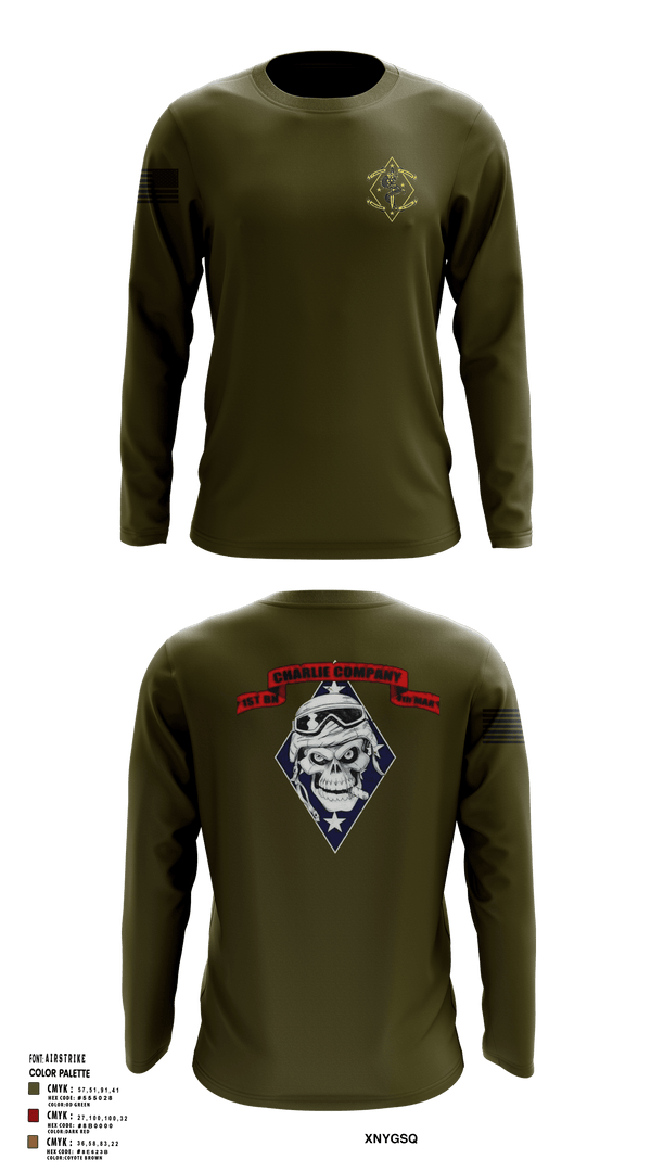 Long Sleeve Performance Shirt, 1st Batallion 4th Marines, , Teamtime, Team time, sublimation, custom sports apparel, team uniforms, spirit wear, spiritwear, sports uniforms, custom shirts, team store, custom team store, fundraiser sports, apparel fundraiser
