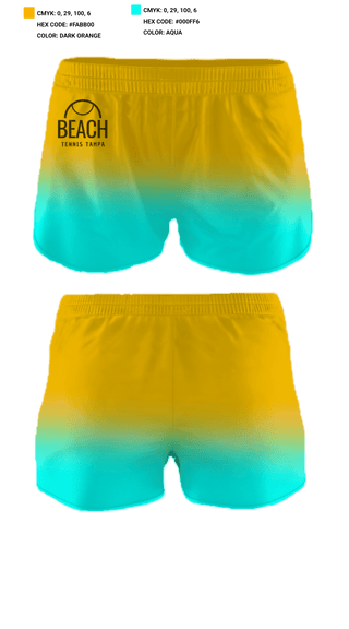 Women's Shorts, Beach Tennis Tampa, Tennis, Teamtime, Team time, sublimation, custom sports apparel, team uniforms, spirit wear, spiritwear, sports uniforms, custom shirts, team store, custom team store, fundraiser sports, apparel fundraiser