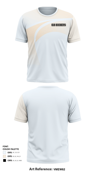618 BUCKETS 28739211 Short Sleeve Performance Shirt - 1