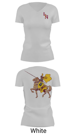 Women's Short Sleeve Vneck Shirt, Lutheran North High School Volleyball, Women's Volleyball, Teamtime, Team time, sublimation, custom sports apparel, team uniforms, spirit wear, spiritwear, sports uniforms, custom shirts, team store, custom team store, fundraiser sports, apparel fundraiser