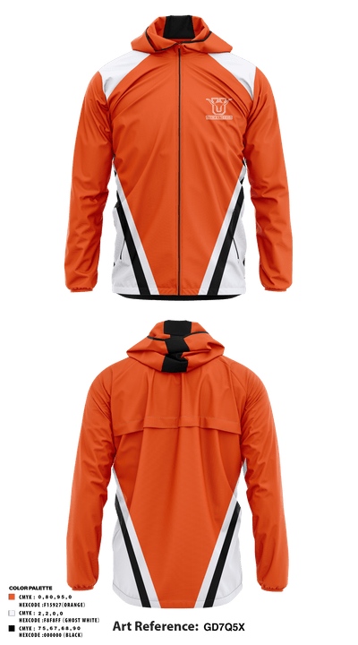 United Track and Field 16839041 Windbreaker - 1