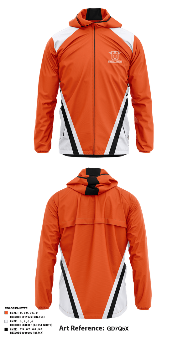 Windbreaker, United Track and Field, Track & Field, Teamtime, Team time, sublimation, custom sports apparel, team uniforms, spirit wear, spiritwear, sports uniforms, custom shirts, team store, custom team store, fundraiser sports, apparel fundraiser