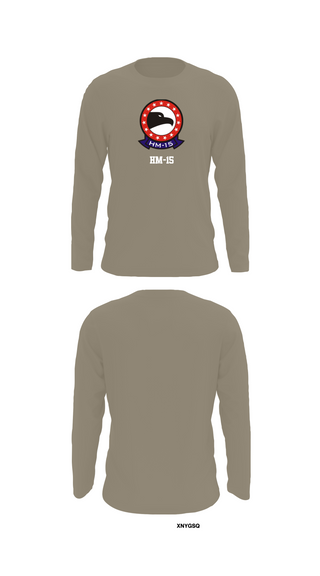 Long Sleeve Performance Shirt, HM-15, Navy, Teamtime, Team time, sublimation, custom sports apparel, team uniforms, spirit wear, spiritwear, sports uniforms, custom shirts, team store, custom team store, fundraiser sports, apparel fundraiser