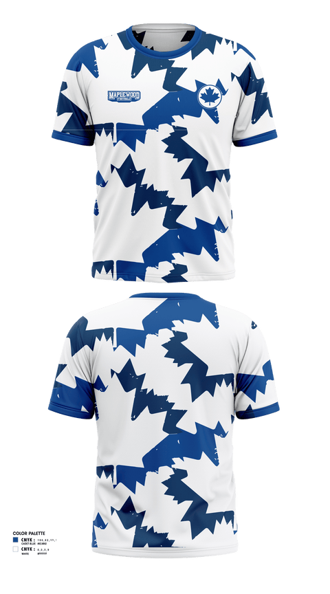Short Sleeve Performance Shirt, Maplewood Football, Football, Teamtime, Team time, sublimation, custom sports apparel, team uniforms, spirit wear, spiritwear, sports uniforms, custom shirts, team store, custom team store, fundraiser sports, apparel fundraiser