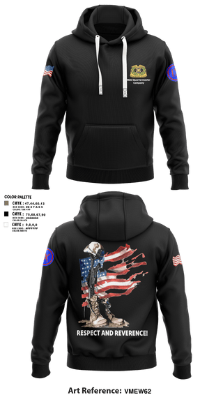 Hoodie, 962D QUARTERMASTER COMPANY (MORTUARY AFFAIRS), Army, Teamtime, Team time, sublimation, custom sports apparel, team uniforms, spirit wear, spiritwear, sports uniforms, custom shirts, team store, custom team store, fundraiser sports, apparel fundraiser