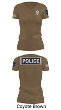 Miami Police Department 88232990 Women's Short Sleeve V-neck Shirt - 8