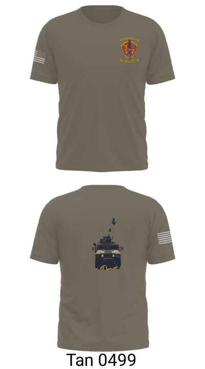 3/7 India Co. Wpns Plt 50459074 Old School Cotton Feel Shirt - 70