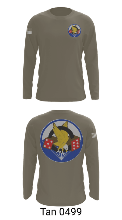 506th PIR 79913322 Long Sleeve Performance Shirt - 66