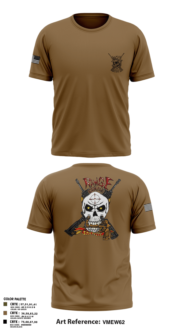 Short Sleeve Performance Shirt, Range Company, Marines, Teamtime, Team time, sublimation, custom sports apparel, team uniforms, spirit wear, spiritwear, sports uniforms, custom shirts, team store, custom team store, fundraiser sports, apparel fundraiser