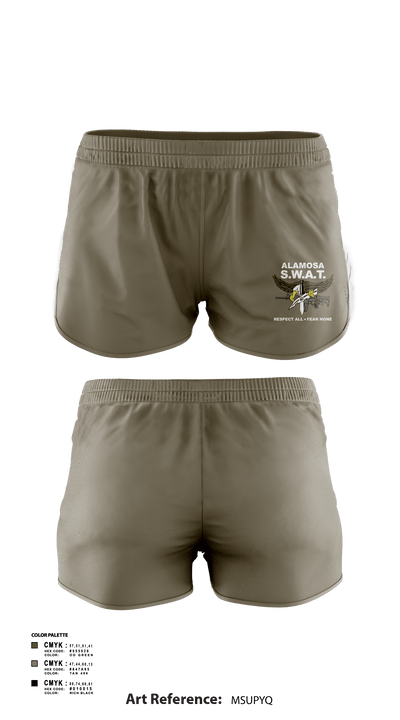 Alamosa SWAT Team 6512641 Women's Shorts - 1