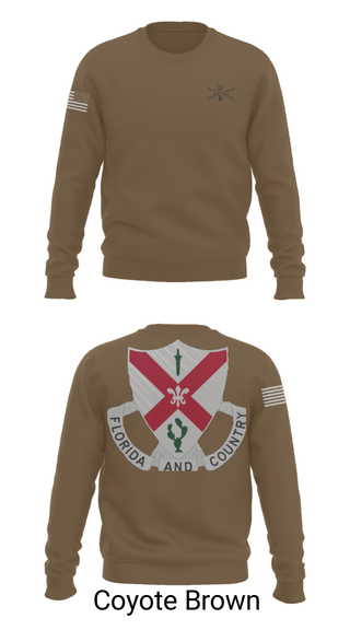 Crew Neck Sweatshirt, C Co 1-124 Rifle Company, National Guard, Teamtime, Team time, sublimation, custom sports apparel, team uniforms, spirit wear, spiritwear, sports uniforms, custom shirts, team store, custom team store, fundraiser sports, apparel fundraiser
