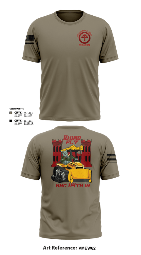 Short Sleeve Performance Shirt, HHC 1-114 Infantry Brigade, , Teamtime, Team time, sublimation, custom sports apparel, team uniforms, spirit wear, spiritwear, sports uniforms, custom shirts, team store, custom team store, fundraiser sports, apparel fundraiser