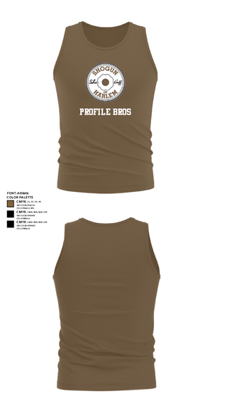 Tank Top, Profile Bros, , Teamtime, Team time, sublimation, custom sports apparel, team uniforms, spirit wear, spiritwear, sports uniforms, custom shirts, team store, custom team store, fundraiser sports, apparel fundraiser