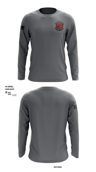 LAZY HELLDIVER 74477476 Long Sleeve Performance Shirt - 8