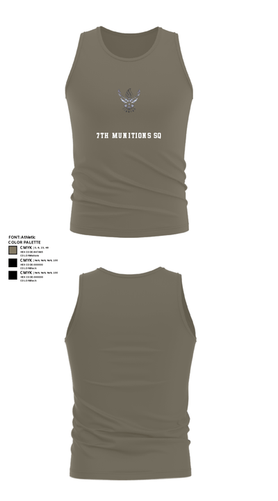 7th Munitions Sq 29669967 Tank Top - 79