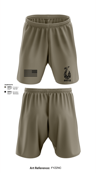 Athletic Shorts With Pockets, Ortiz, Marines, Teamtime, Team time, sublimation, custom sports apparel, team uniforms, spirit wear, spiritwear, sports uniforms, custom shirts, team store, custom team store, fundraiser sports, apparel fundraiser
