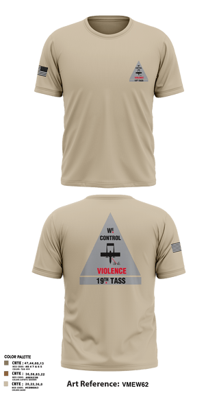 Short Sleeve Performance Shirt, 19th TASS, Air Force, Teamtime, Team time, sublimation, custom sports apparel, team uniforms, spirit wear, spiritwear, sports uniforms, custom shirts, team store, custom team store, fundraiser sports, apparel fundraiser