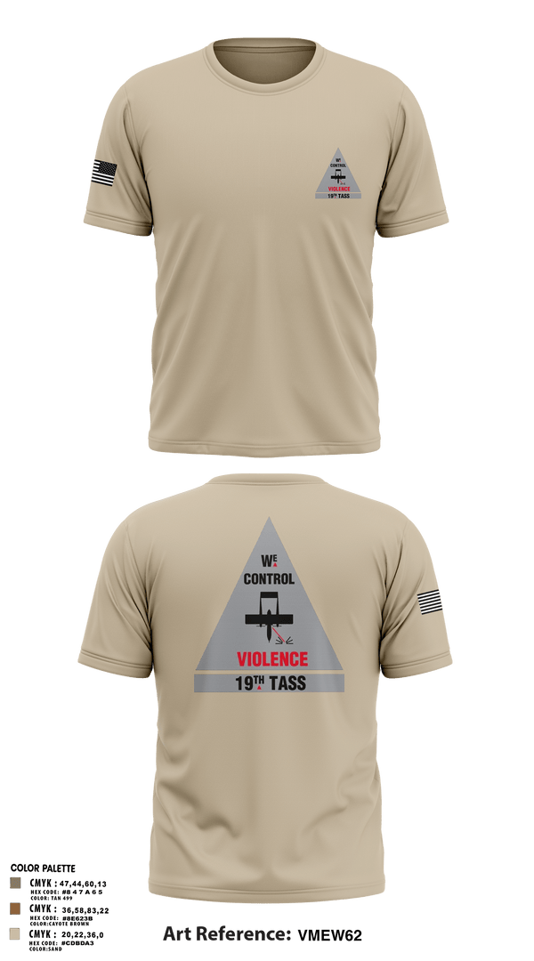 Short Sleeve Performance Shirt, 19th TASS, Air Force, Teamtime, Team time, sublimation, custom sports apparel, team uniforms, spirit wear, spiritwear, sports uniforms, custom shirts, team store, custom team store, fundraiser sports, apparel fundraiser