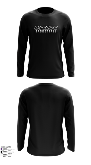 Long Sleeve Performance Shirt, 04 elite, Men's Basketball, Teamtime, Team time, sublimation, custom sports apparel, team uniforms, spirit wear, spiritwear, sports uniforms, custom shirts, team store, custom team store, fundraiser sports, apparel fundraiser