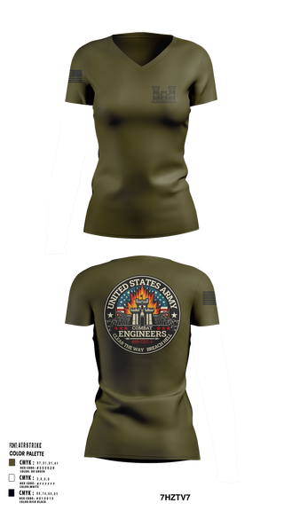 Women's Short Sleeve Vneck Shirt, 469 En Co, , Teamtime, Team time, sublimation, custom sports apparel, team uniforms, spirit wear, spiritwear, sports uniforms, custom shirts, team store, custom team store, fundraiser sports, apparel fundraiser