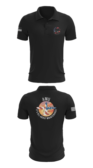 Short Sleeve Performance Polo, 910th AMU, Air Force, Teamtime, Team time, sublimation, custom sports apparel, team uniforms, spirit wear, spiritwear, sports uniforms, custom shirts, team store, custom team store, fundraiser sports, apparel fundraiser