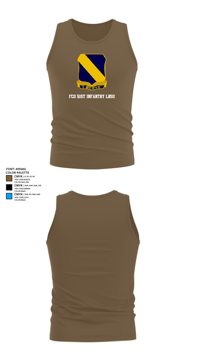 Fco 51st infantry LRSU 81538423 Tank Top - 19
