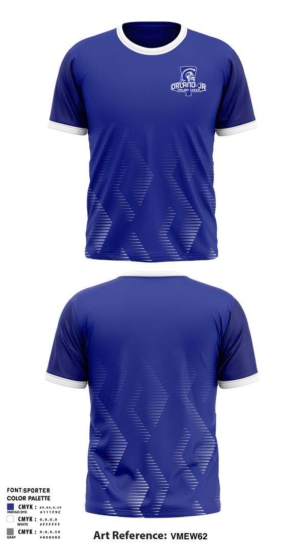Short Sleeve Performance Shirt, Orland Jr Trojans Cheer, Cheer, Teamtime, Team time, sublimation, custom sports apparel, team uniforms, spirit wear, spiritwear, sports uniforms, custom shirts, team store, custom team store, fundraiser sports, apparel fundraiser