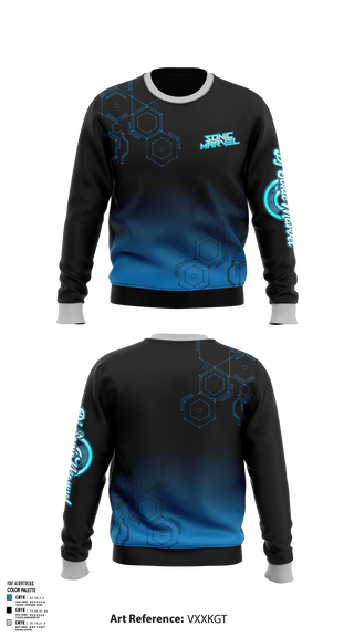 Crew Neck Sweatshirt, DJ Sonic MarvelDJ Sonic Marvel, , Teamtime, Team time, sublimation, custom sports apparel, team uniforms, spirit wear, spiritwear, sports uniforms, custom shirts, team store, custom team store, fundraiser sports, apparel fundraiser