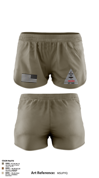 Ranger Panties, 19th TASS, Air Force, Teamtime, Team time, sublimation, custom sports apparel, team uniforms, spirit wear, spiritwear, sports uniforms, custom shirts, team store, custom team store, fundraiser sports, apparel fundraiser