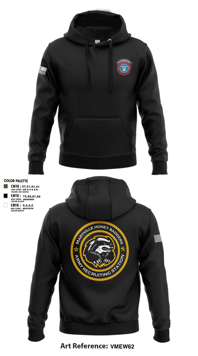 Maryville Honeybadger 60960842 Hoodie - 3