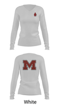 Redmen 61765245 Women's Long Sleeve V-neck Shirt - 16