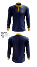 Navy Youth Hockey 90157811 Quarter Zip Jacket - 2