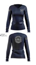 St. Ann SRT 47217904 Women's Long Sleeve V-neck Shirt - 101