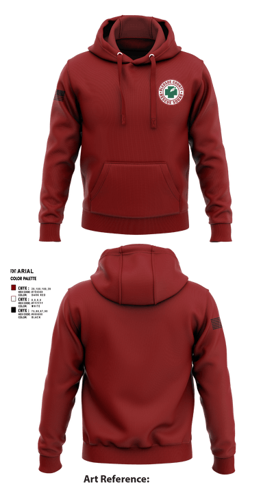 Bledsoe County Rescue Squad 83913637 Hoodie - 2