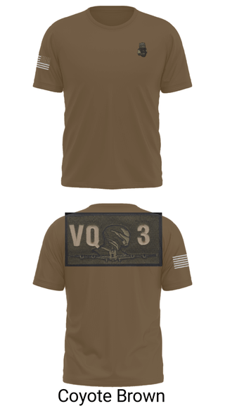 Short Sleeve Performance Shirt, VQ-3 DET TRVS, Navy, Teamtime, Team time, sublimation, custom sports apparel, team uniforms, spirit wear, spiritwear, sports uniforms, custom shirts, team store, custom team store, fundraiser sports, apparel fundraiser