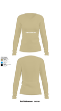 AIRSTATION MIAMI 21743089 Women's Long Sleeve V-neck Shirt - 74