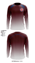 Games Committee Chairperson 43382240 Long Sleeve Rash Guard Shirt - 1