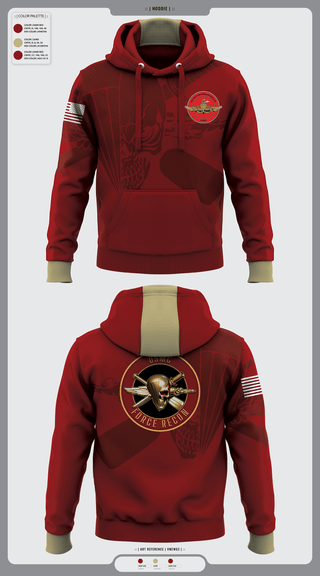 Hoodie, 2nd Force Reconnaissance, Marines, Teamtime, Team time, sublimation, custom sports apparel, team uniforms, spirit wear, spiritwear, sports uniforms, custom shirts, team store, custom team store, fundraiser sports, apparel fundraiser