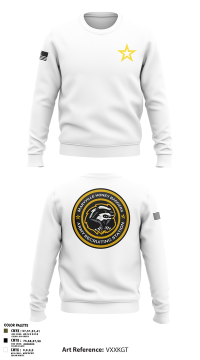 Maryville Honeybadger 60960842 Crew Neck Sweatshirt - 5
