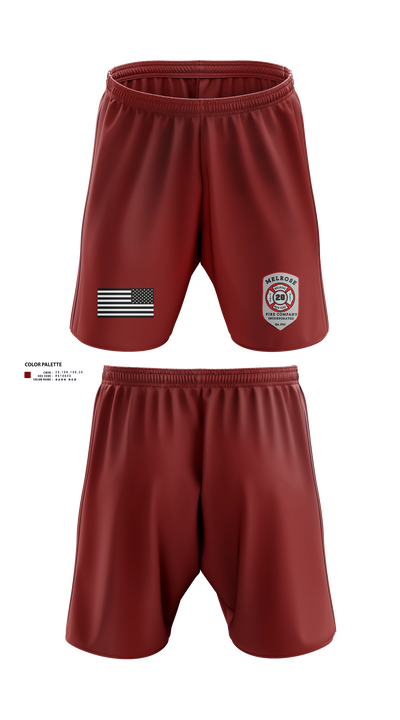 The Melrose Fire Company Incorporated 84438539 Athletic Shorts With Pockets - 23