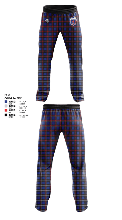 CENTAURUS HS SOCCER 3784649 Pajama Pants - 2