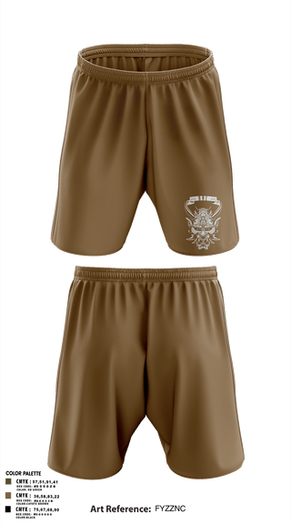 Athletic Shorts With Pockets, 2ND PLATOON ONI, Army, Teamtime, Team time, sublimation, custom sports apparel, team uniforms, spirit wear, spiritwear, sports uniforms, custom shirts, team store, custom team store, fundraiser sports, apparel fundraiser