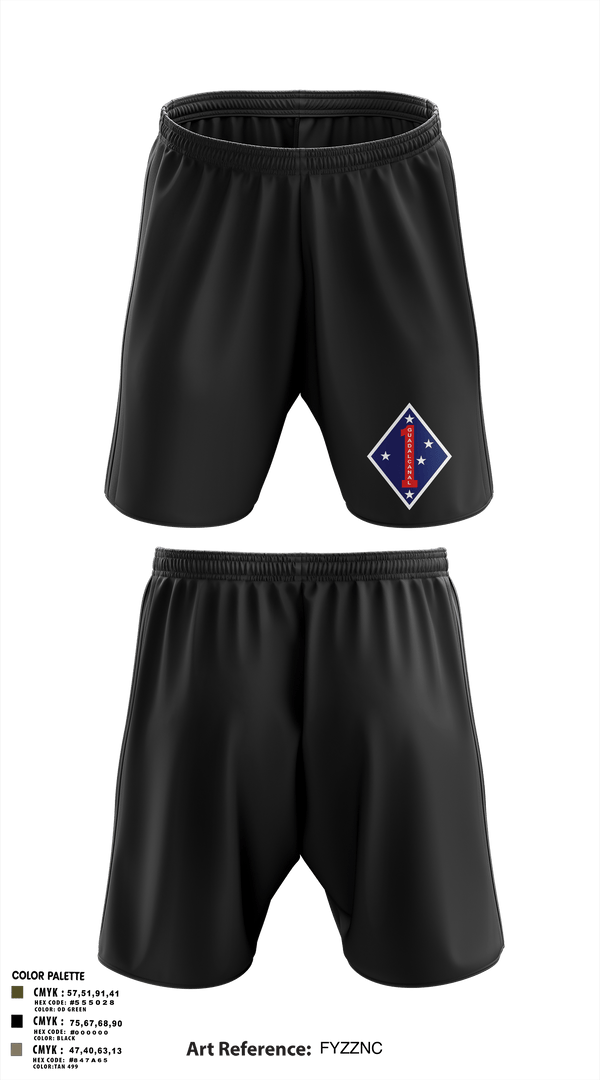 Athletic Shorts With Pockets, 3rd LAR 1st MARDIV, Marines, Teamtime, Team time, sublimation, custom sports apparel, team uniforms, spirit wear, spiritwear, sports uniforms, custom shirts, team store, custom team store, fundraiser sports, apparel fundraiser